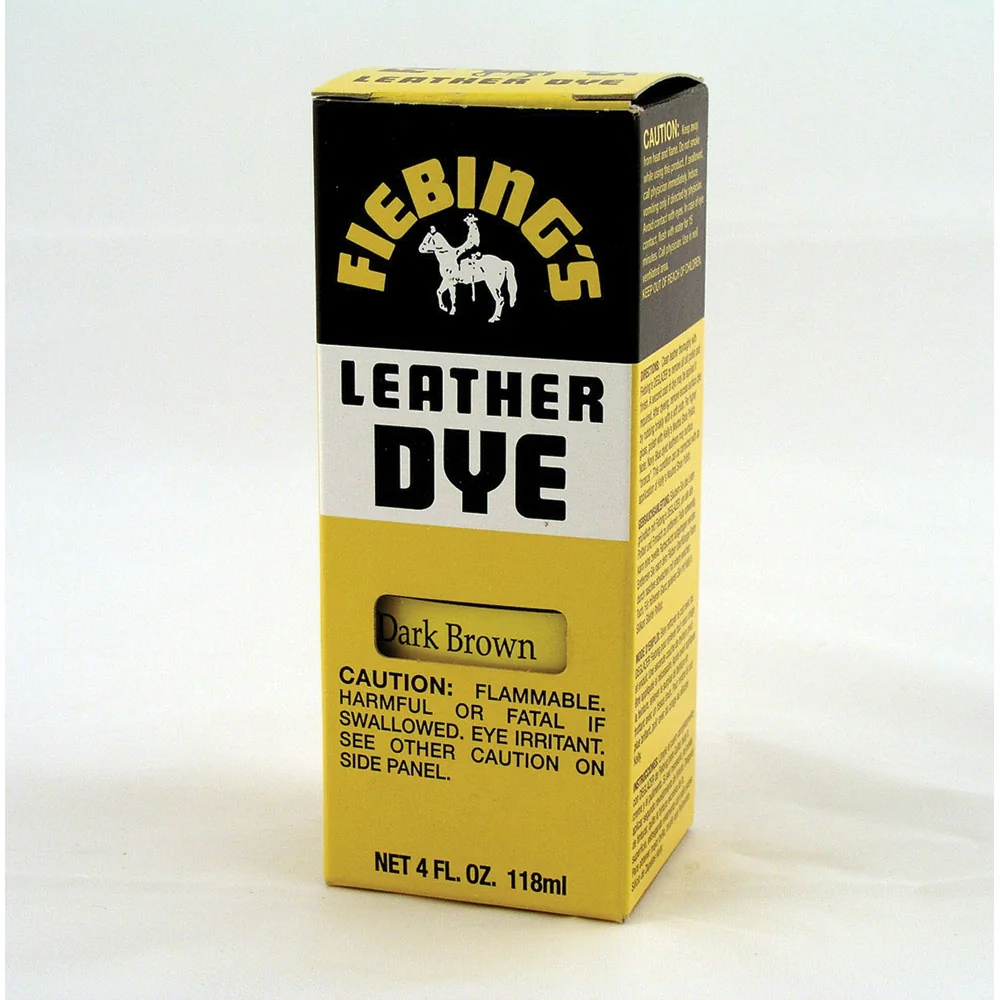 Leather Dye Dark Brown Dye