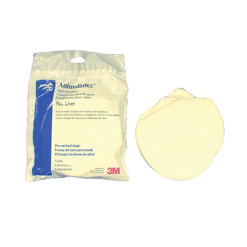 3M Animalintex Hoof Cut Poultice - 3 Pack