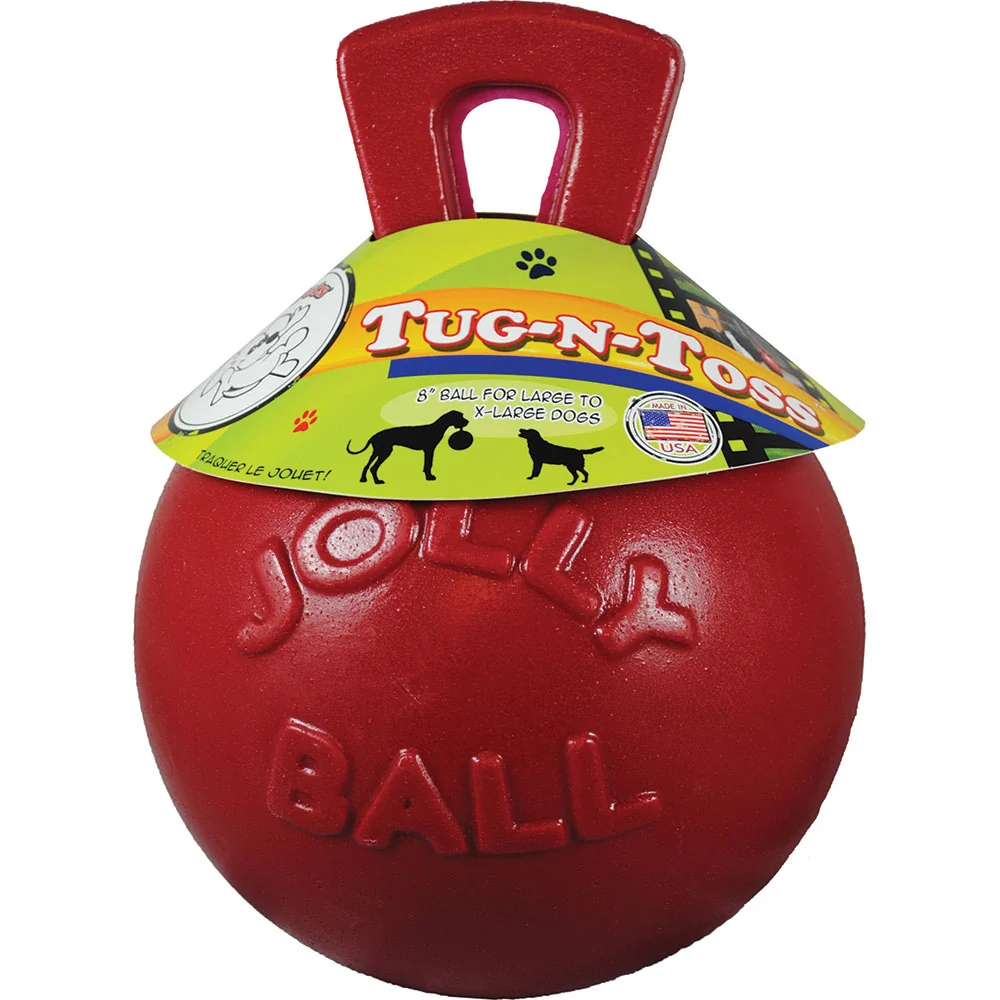 Jolly Pets Tug and Toss Ball - 10 inch