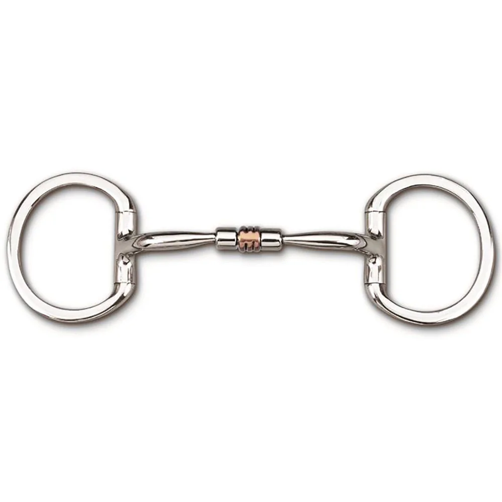Myler Comfort Eggbutt Snaffle w Copper Roller 5in