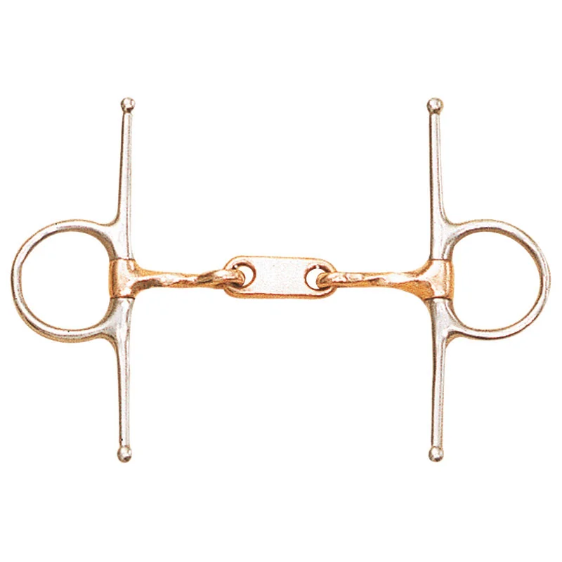 Centaur Dr. Bristol Full Cheek Twisted Copper Bit