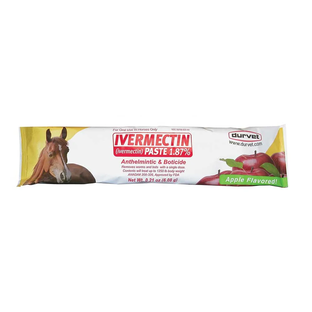 Durvet Ivermectin Paste Equine Wormer