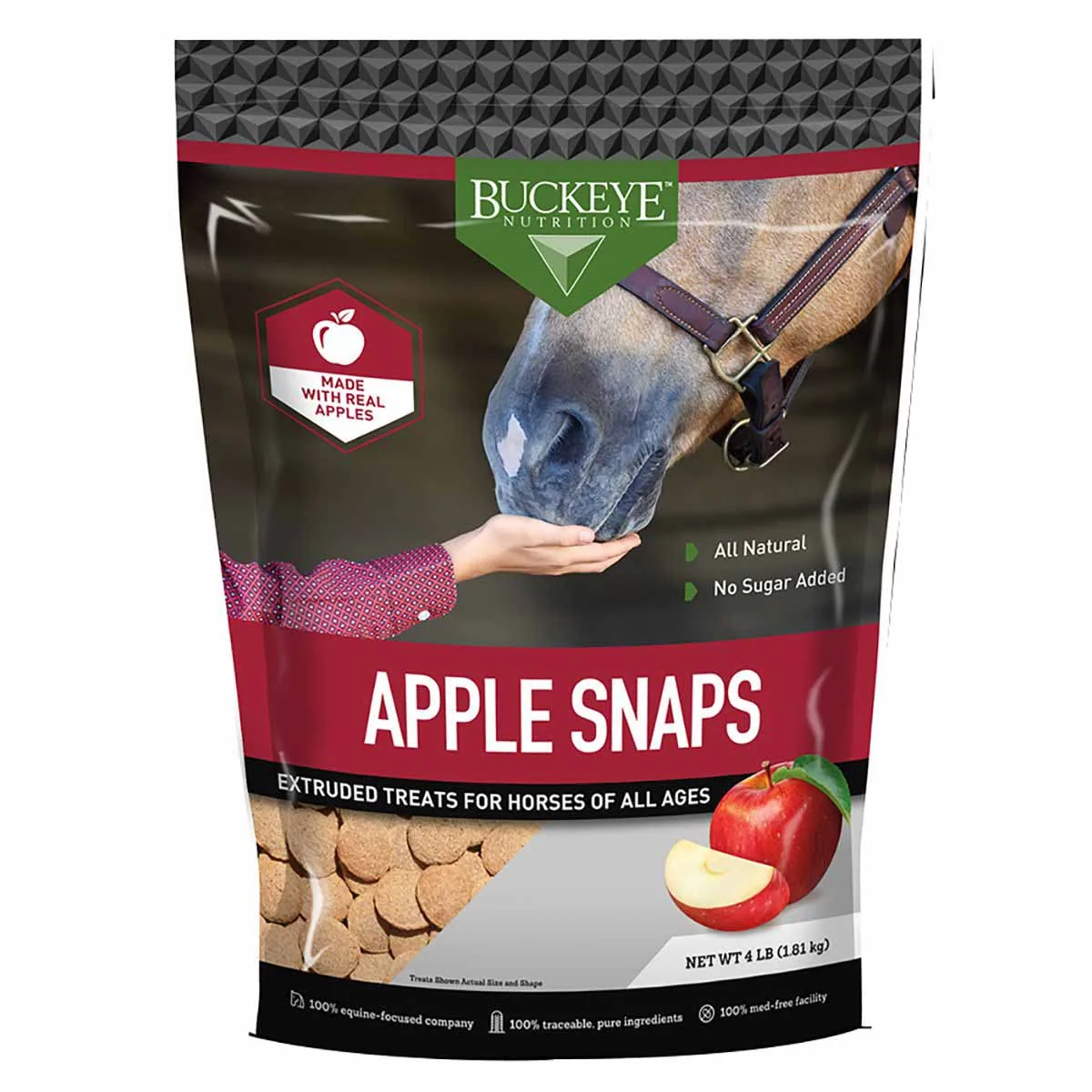 Buckeye Sugar Free Apple Snaps - 4 lbs.
