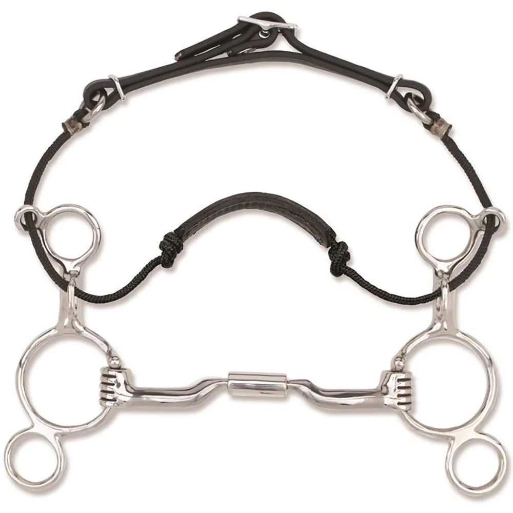 Myler 2-Ring Combination Low Port Comfort Snaffle