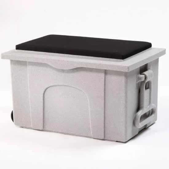 Burlingham Deluxe Sport Tack Trunk with Padded Seat