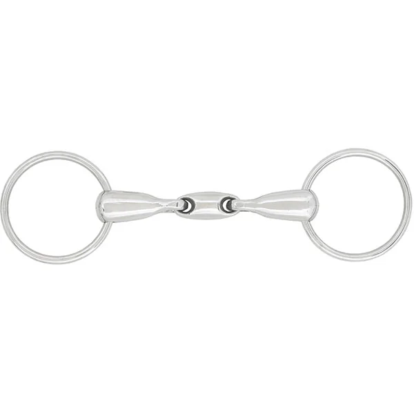 Centaur SS Oval Mouth Loose Ring Snaffle Bit
