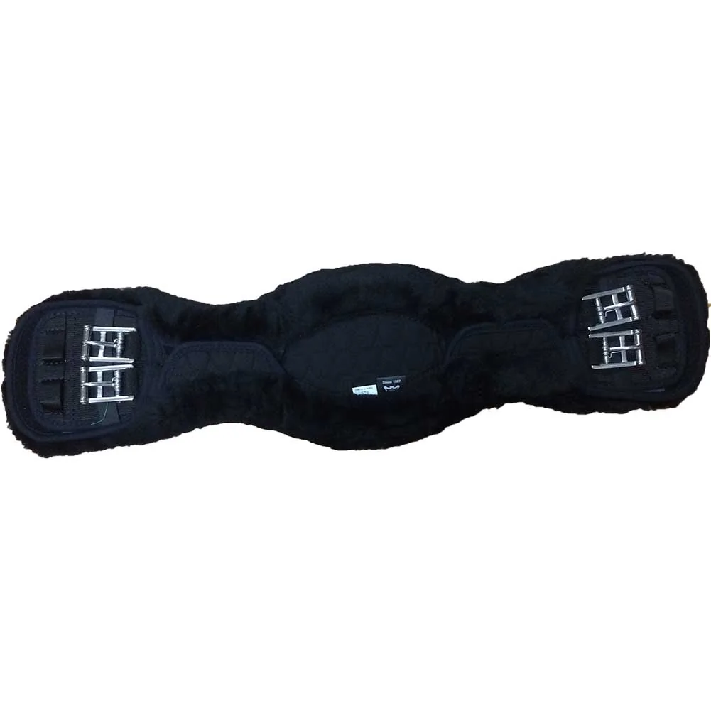 EA Mattes Contoured Dressage Girth w/ Sheepskin