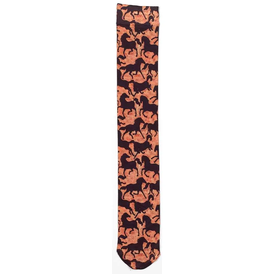 Zocks Patterned Boot Socks - Horse Patterns!