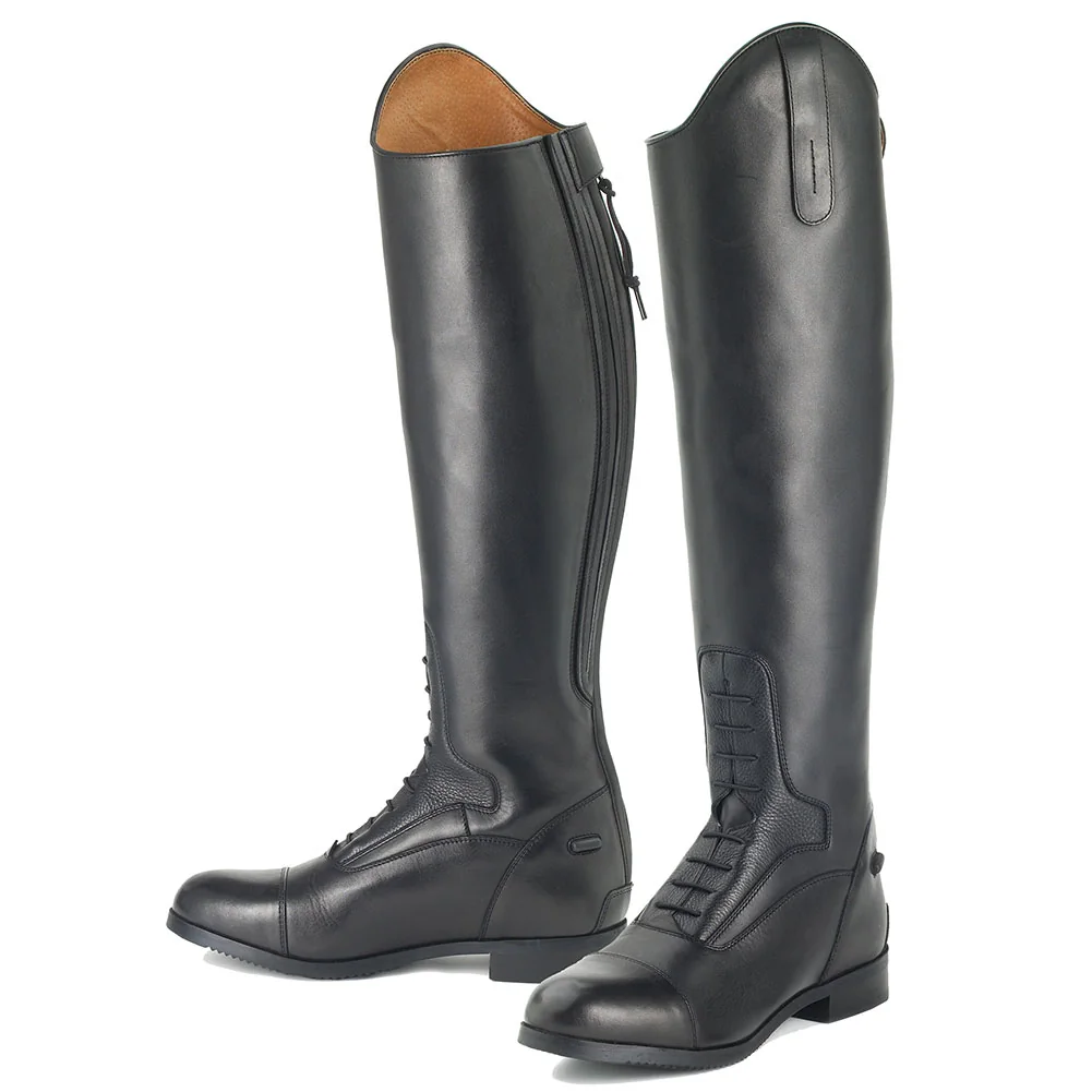 Ovation Flex Sport Ladies Field Boots - BLACK\8\WIDE