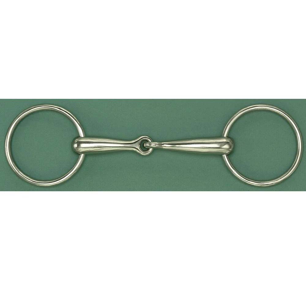 Albacon German Silver 18mm Solid Mouth Snaffle
