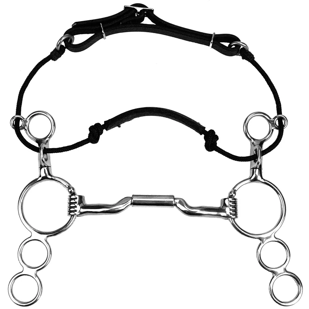 Myler 3 Ring Combination Mullen Low Port Snaffle