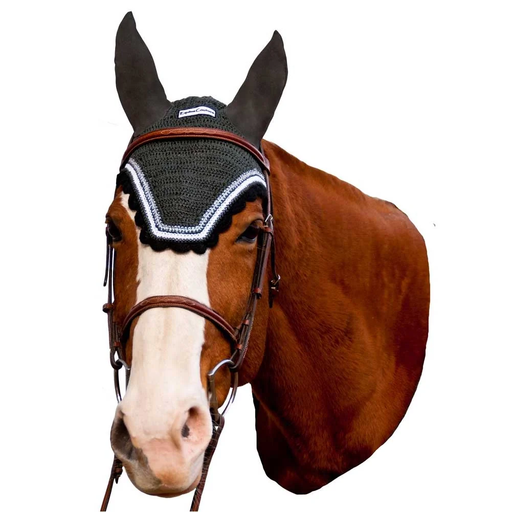 Tuff Rider Contrast Fly Bonnet with Silver Lurex