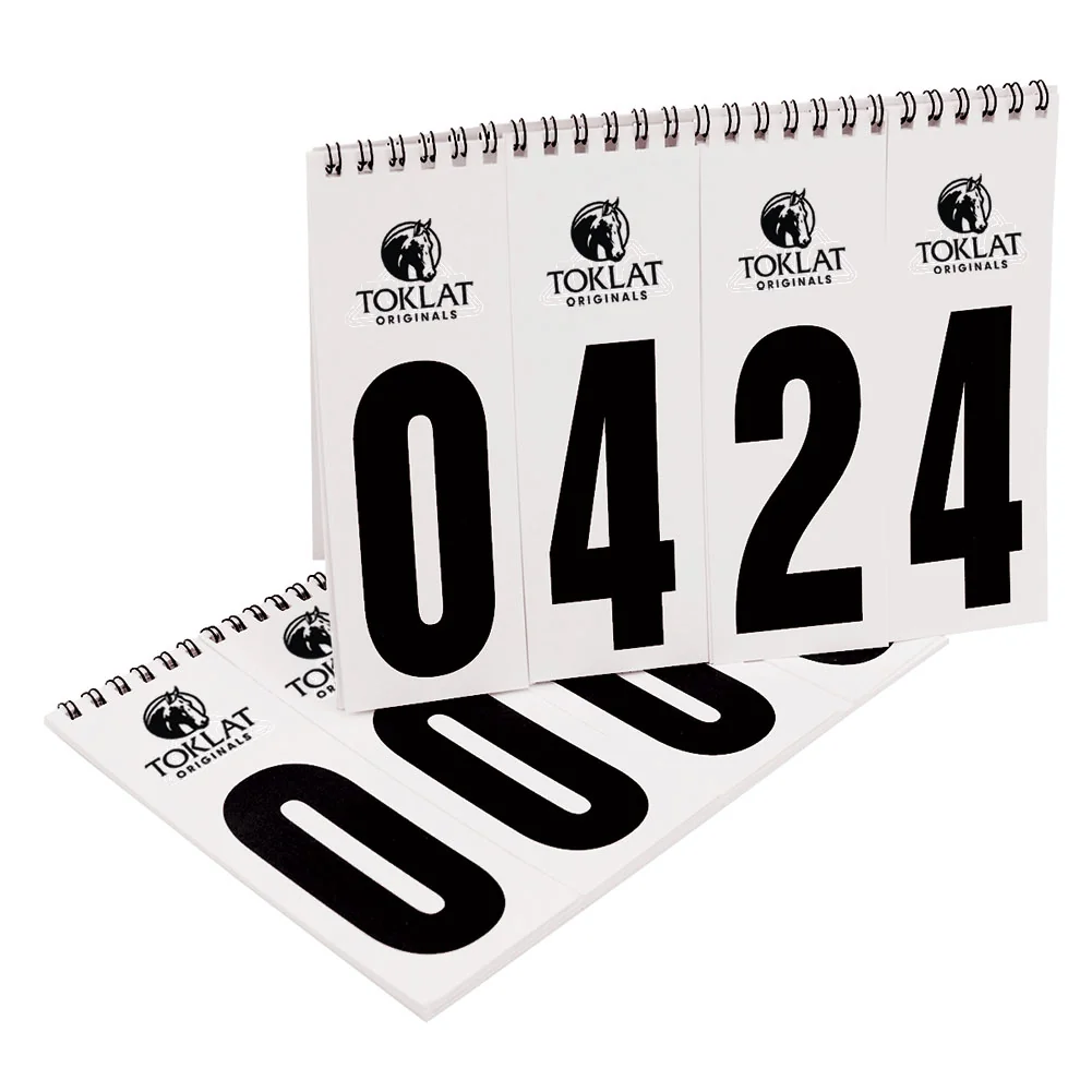 Toklat Pad Number Flip Chart
