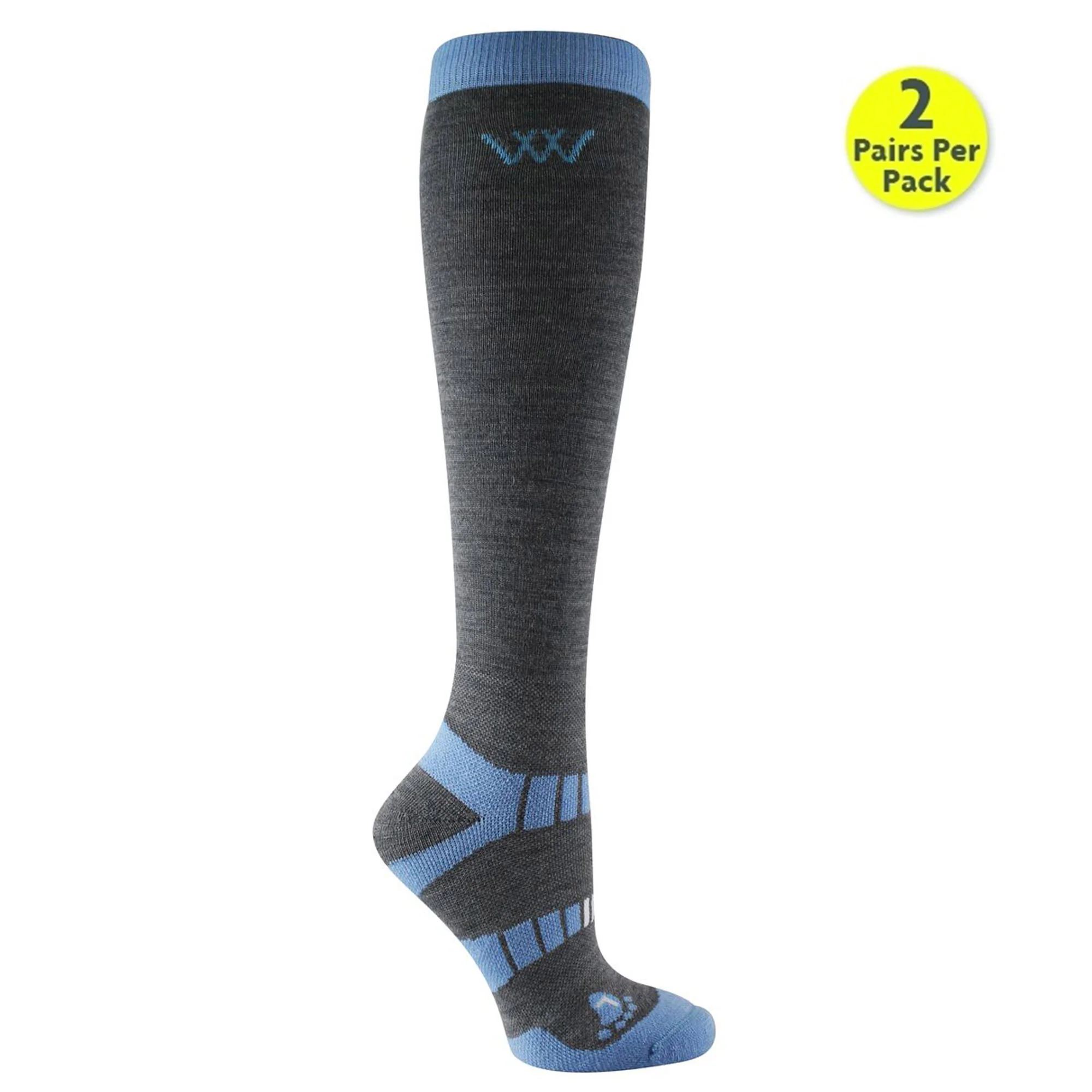 Woof Wool Blend Winter Sock - 2 Pack