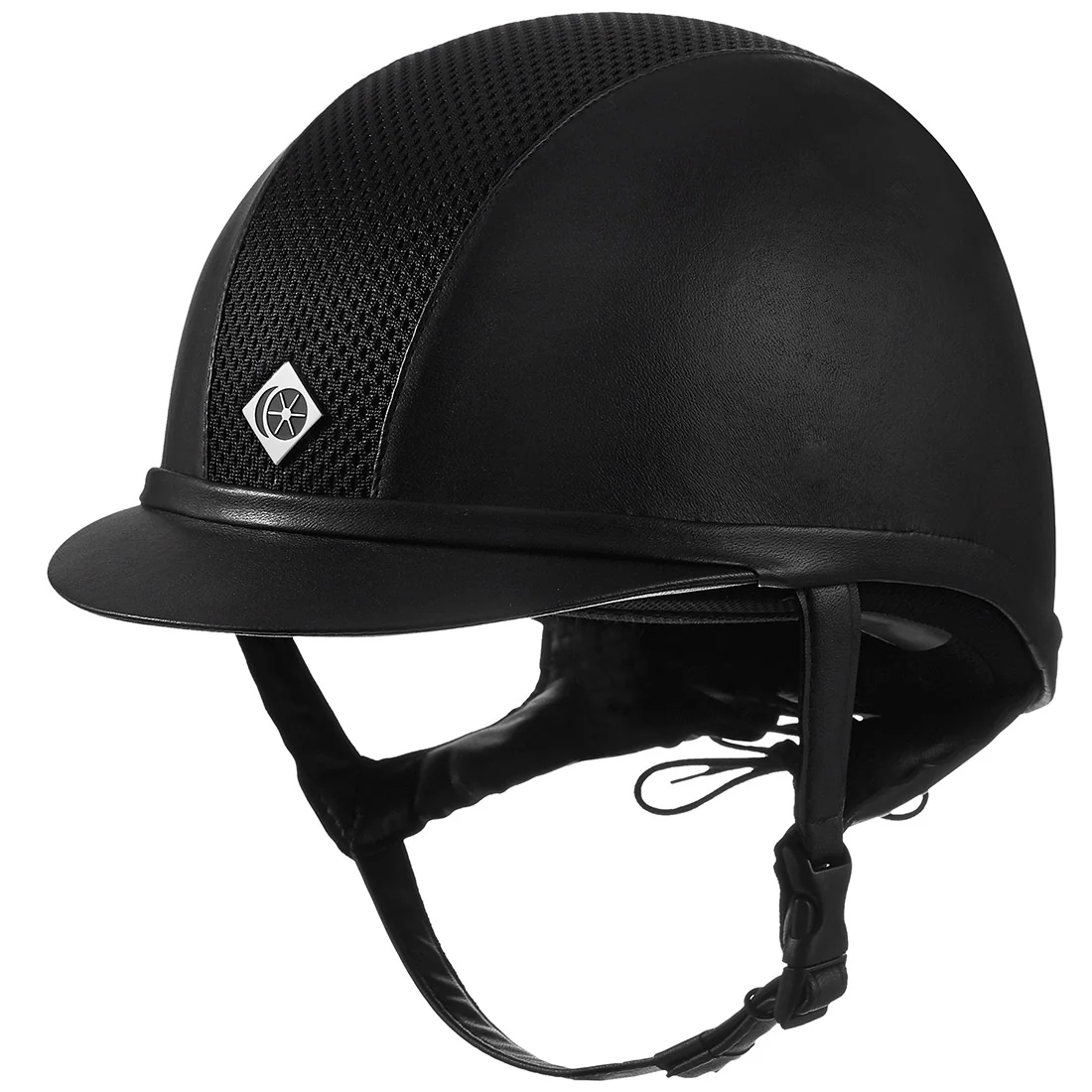 Charles Owen AYR8 Plus Leather Look Helmet