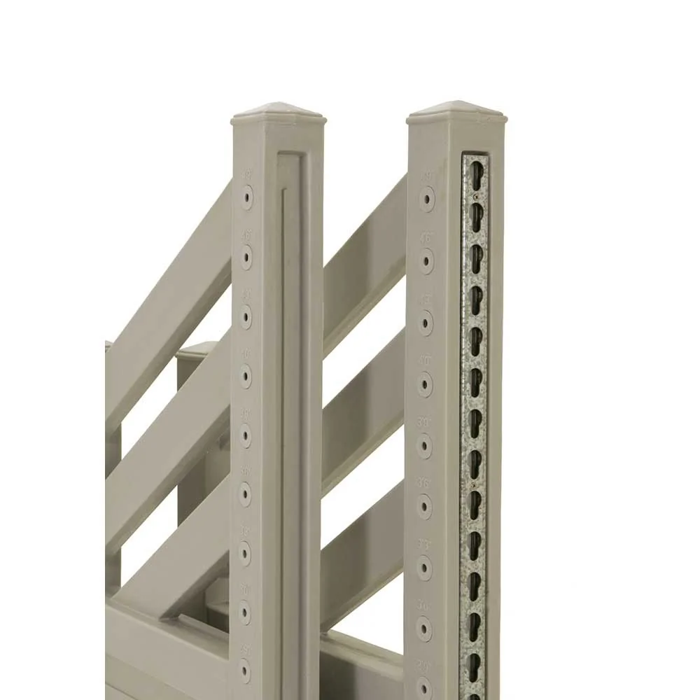 Burlingham Metal Keyhole Jump Cup Track - 36 inch