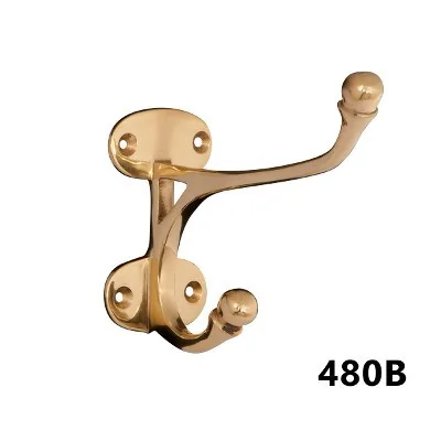 Burlingham Brass Harness Hook