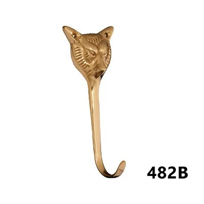 Burlingham Brass Fox Hook