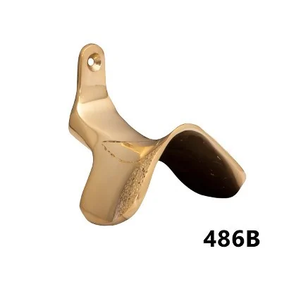 Burlingham Brass Saddle Shaped Hook