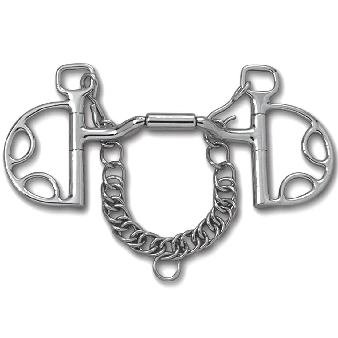 Myler Kimberwick Foward Tilt Ported Barrel