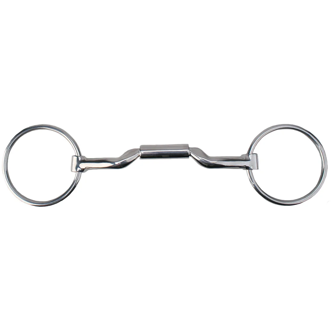 Myler Bradoon Stainless Steel Low Port
