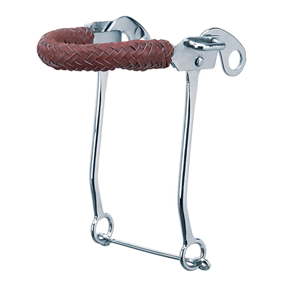 Weaver Braided Leather Hackamore with 9 inch Cheek