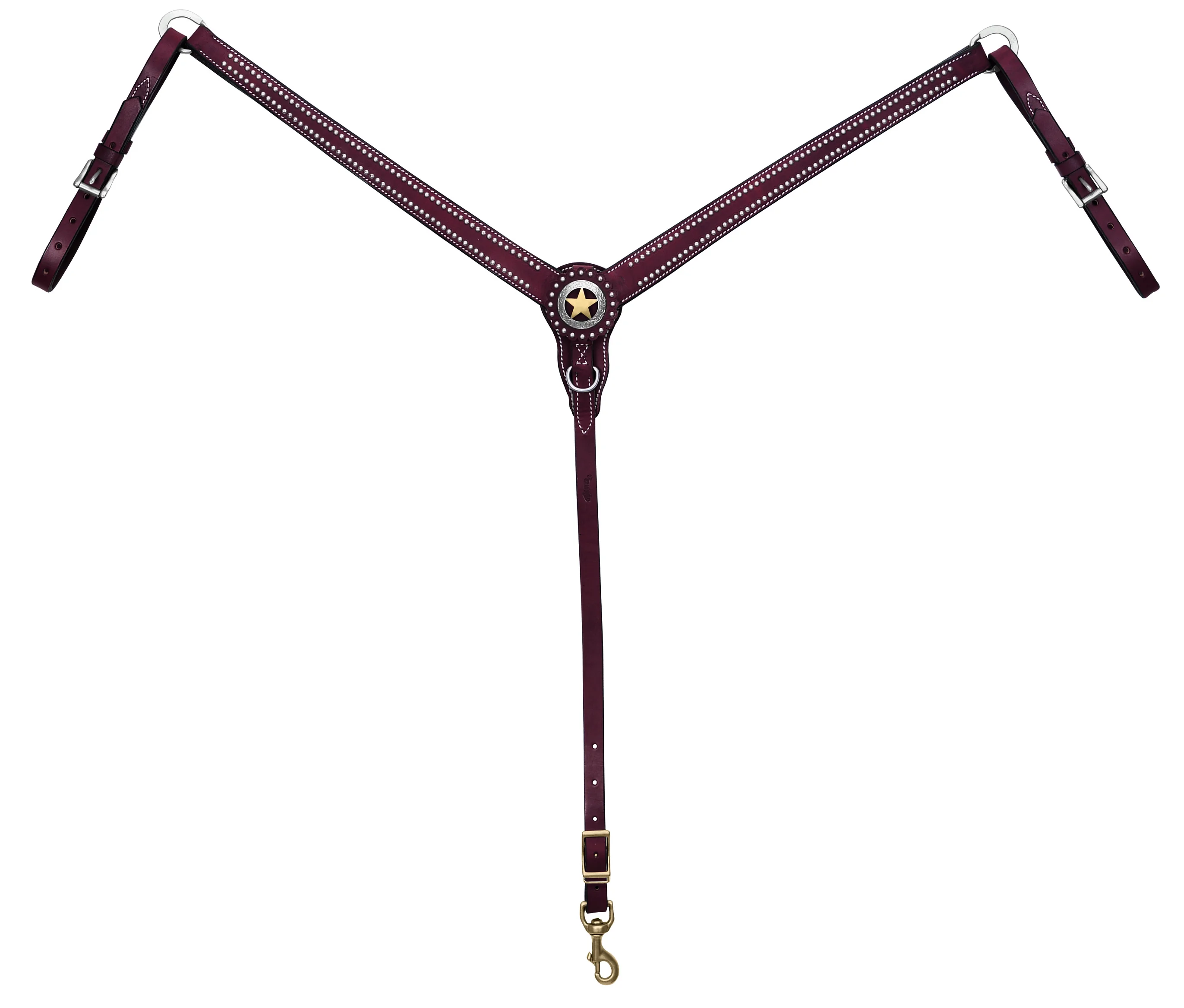 Weaver Texas Star Collection Tapered Breast Collar
