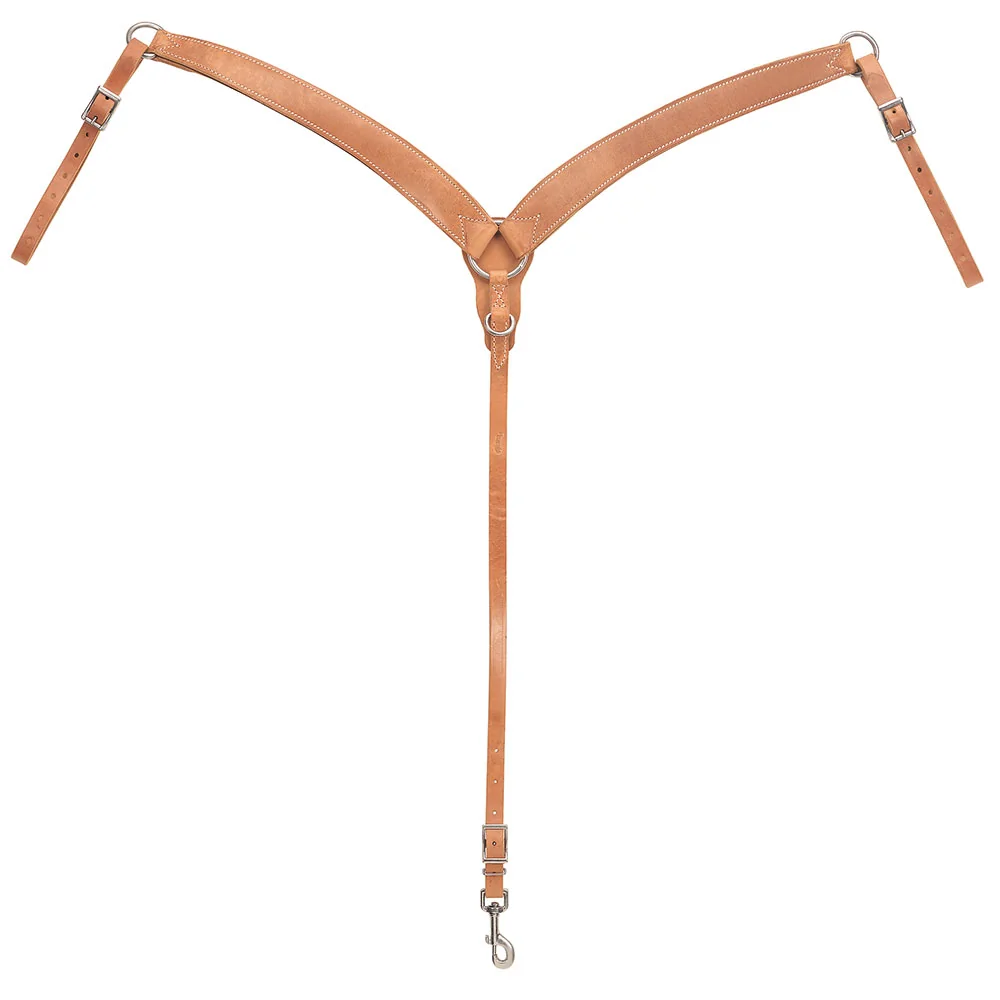 Weaver Oak Harness Leather Contoured Breast Collar
