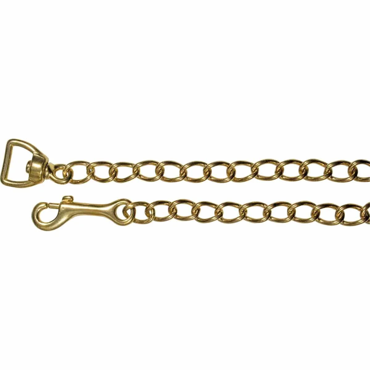 Brass Plate Lead Chain 20 in