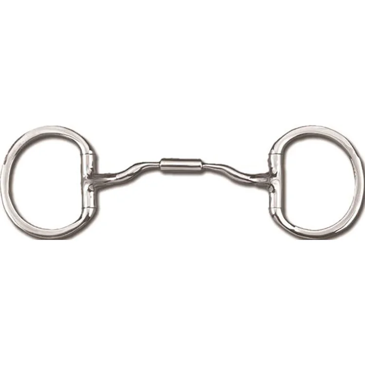 Myler Comfort Eggbutt w/Low Port and Copper Inlay
