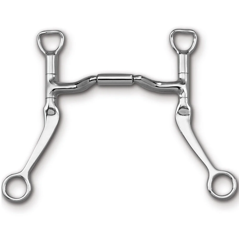 Myler Flat Shank w/ Sweet Iron Comfort Snaffle