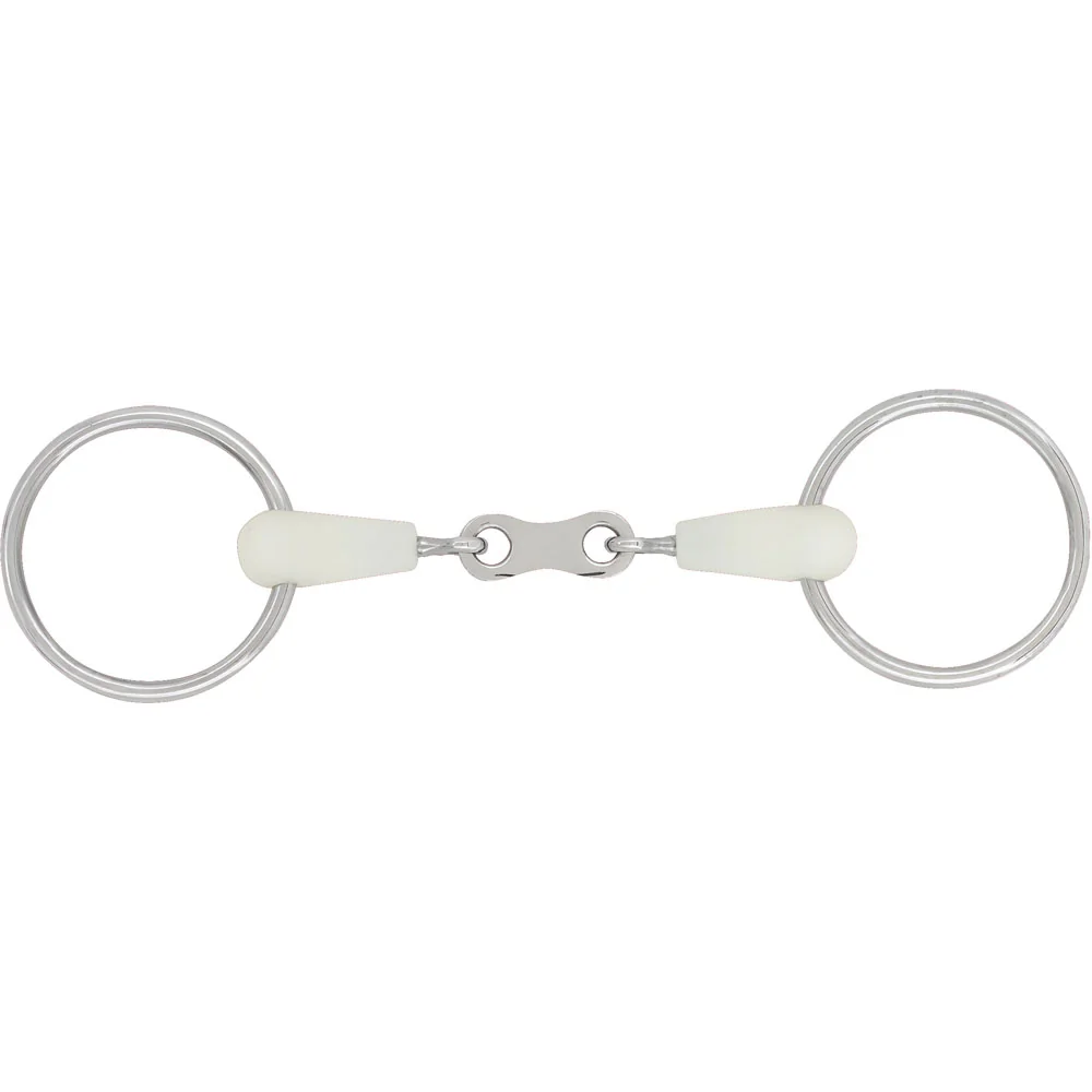 Happy Mouth French Link Loose Ring Snaffle