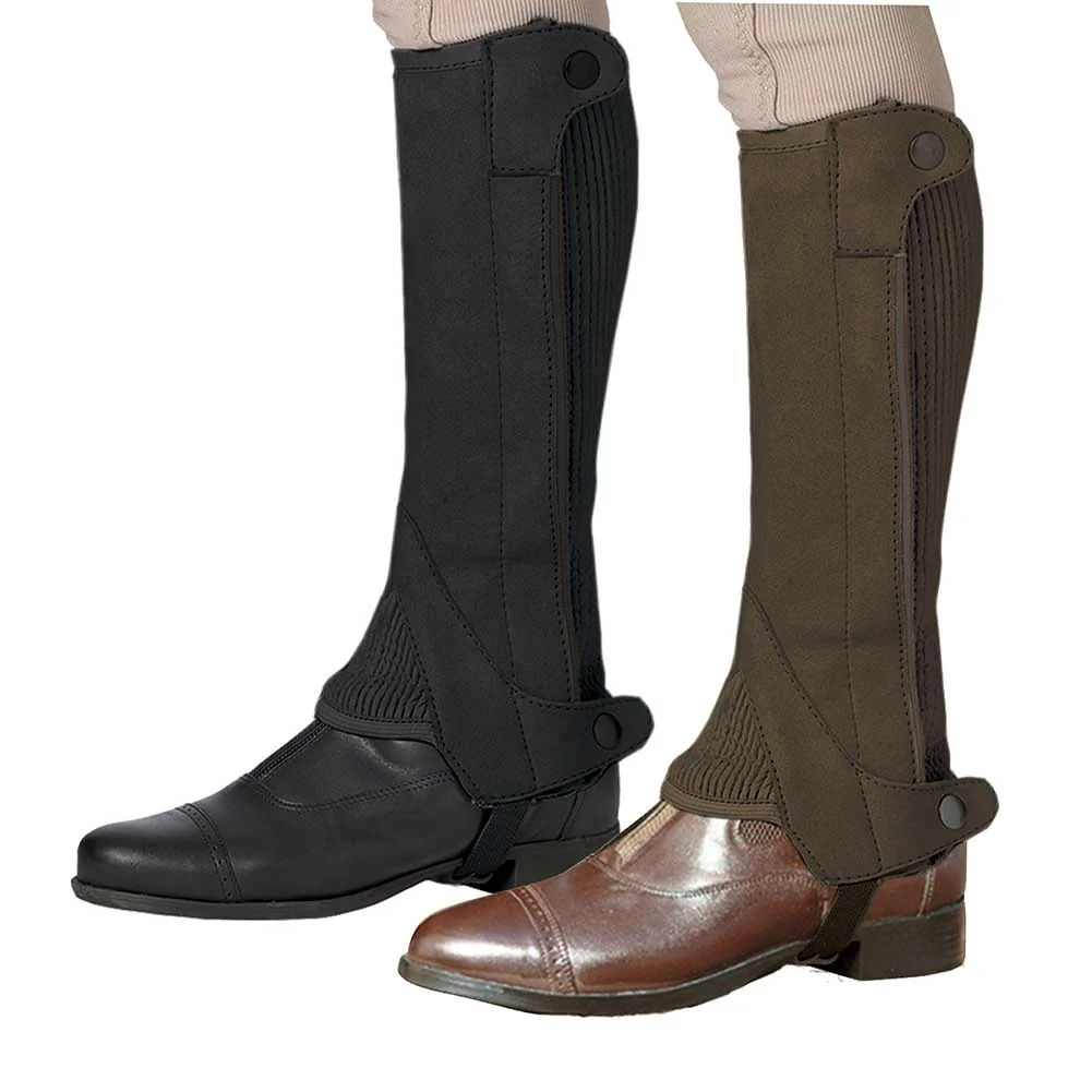 Ovation Elite Amara Suede Ribbed Half Chaps