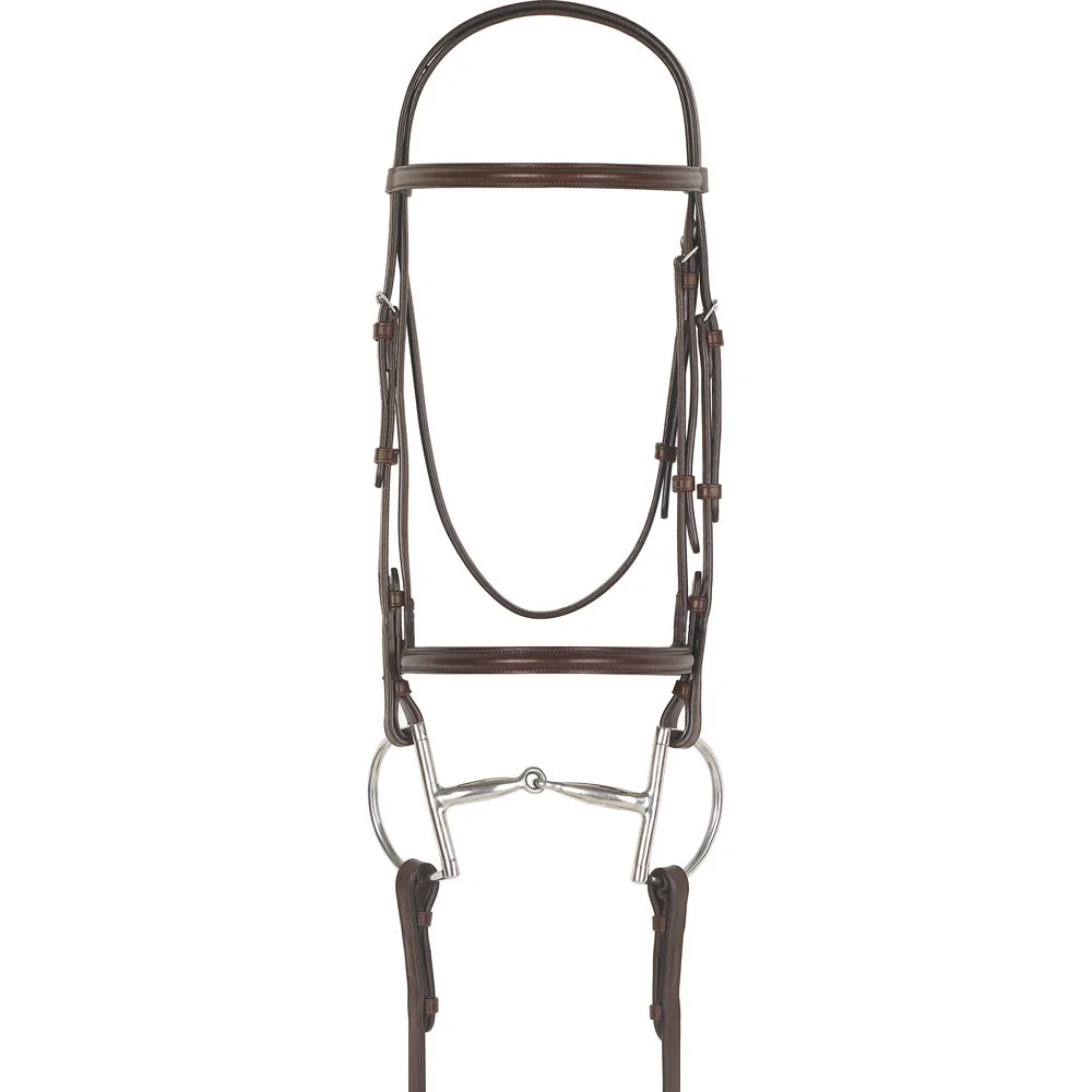 Camelot Plain Raised Snaffle Bridle