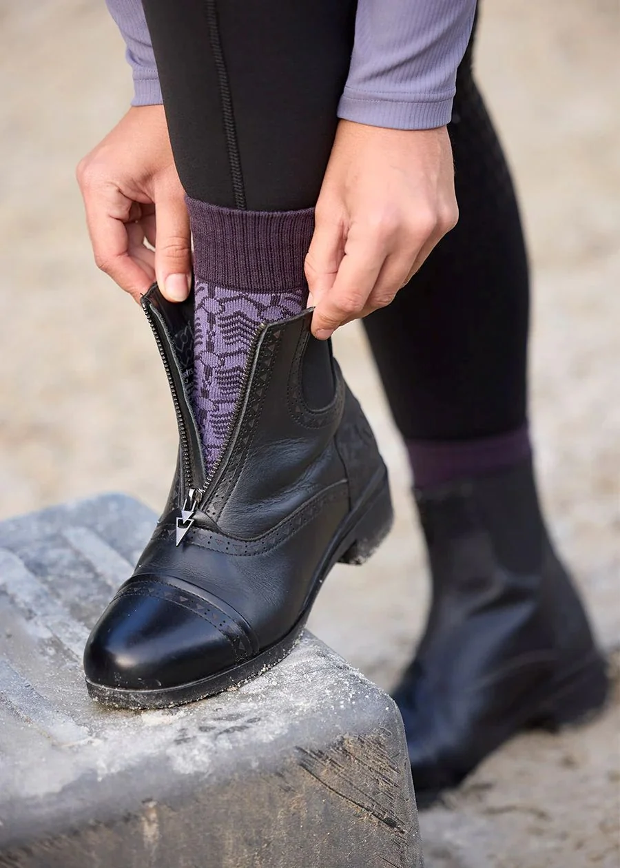Kerrits Snaffle Links Wool Crew Socks