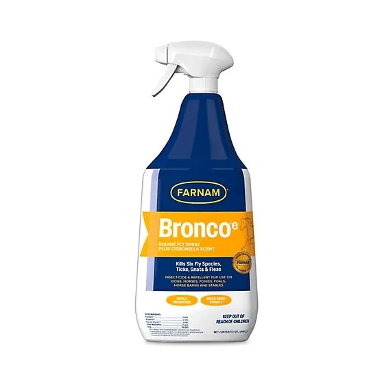 Bronco Equine Fly Spray w/Citronella 32 oz.