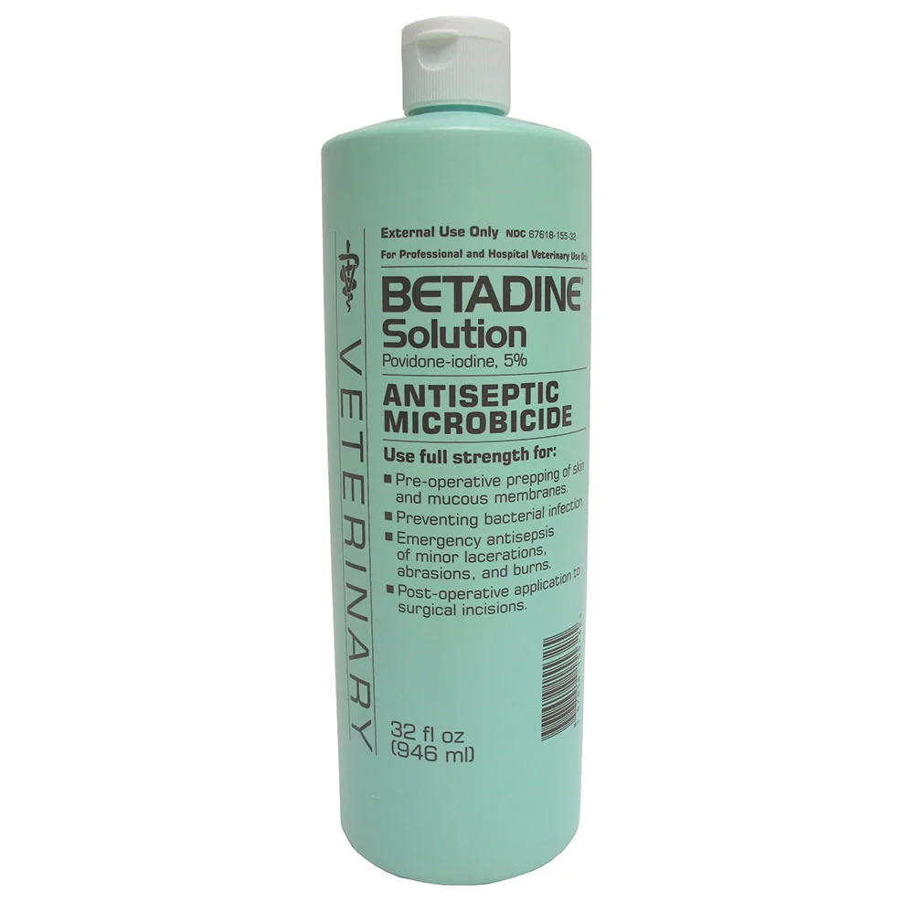 Betadine Wound Solution 32 Oz