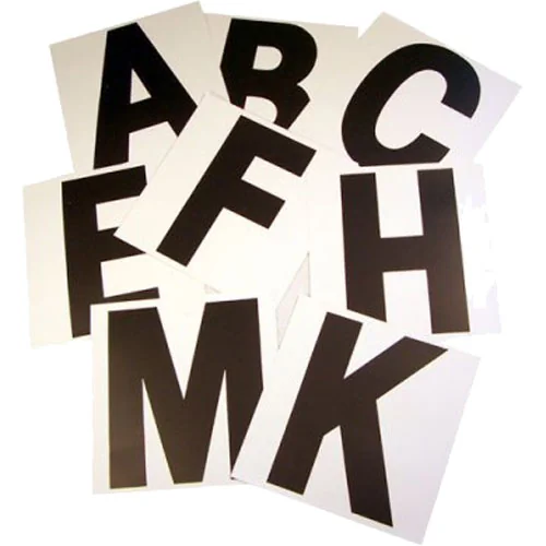 Vinyl Dressage Letters