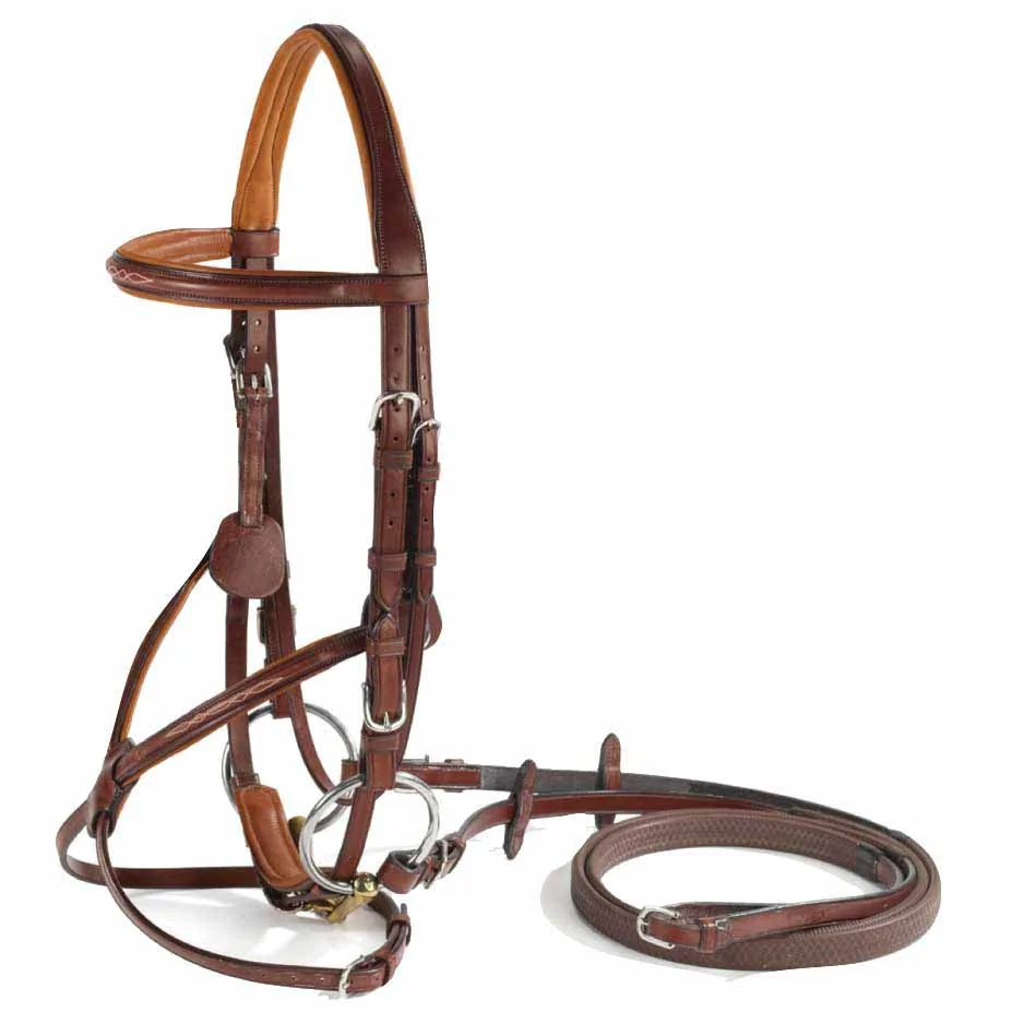Vespucci Fancy Raised Figure 8 Bridle