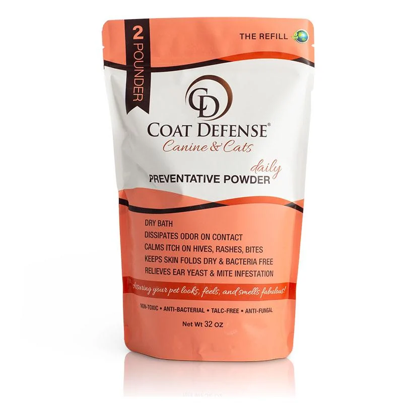 Coat Defense Daily Preventative Powder for Pets-2 lb