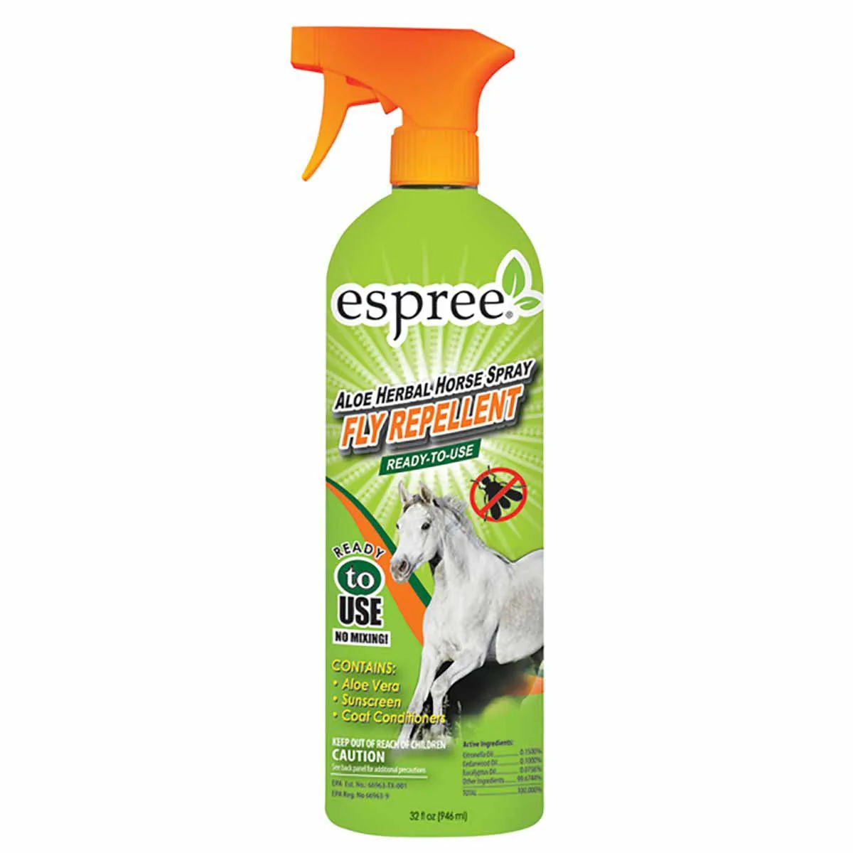 Espree Aloe Herbal Horse Spray and Fly Repellent