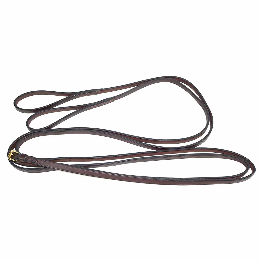 Nunn Finer Flat Draw Reins with Loops