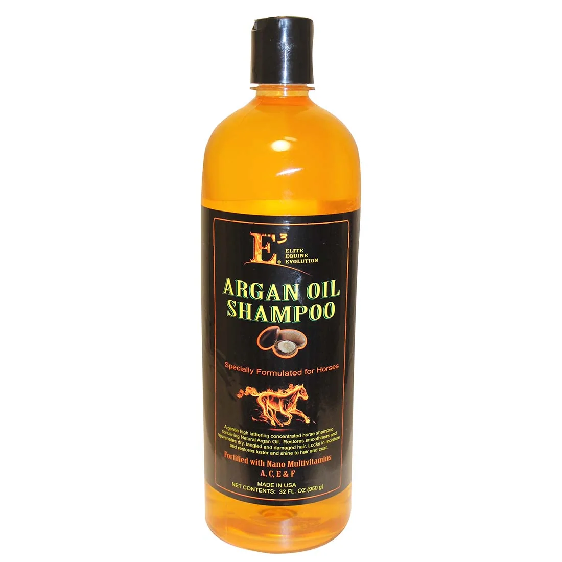 E3 Argan Oil Shampoo for Horses