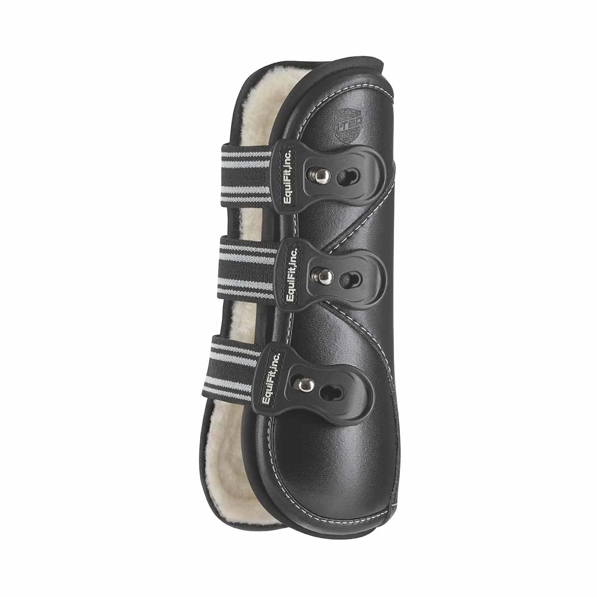 EquiFit D-Teq Front Boots with Sheepskin Liner