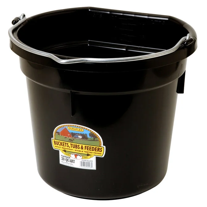 Little Giant Plastic Flatback Bucket 20 Qt