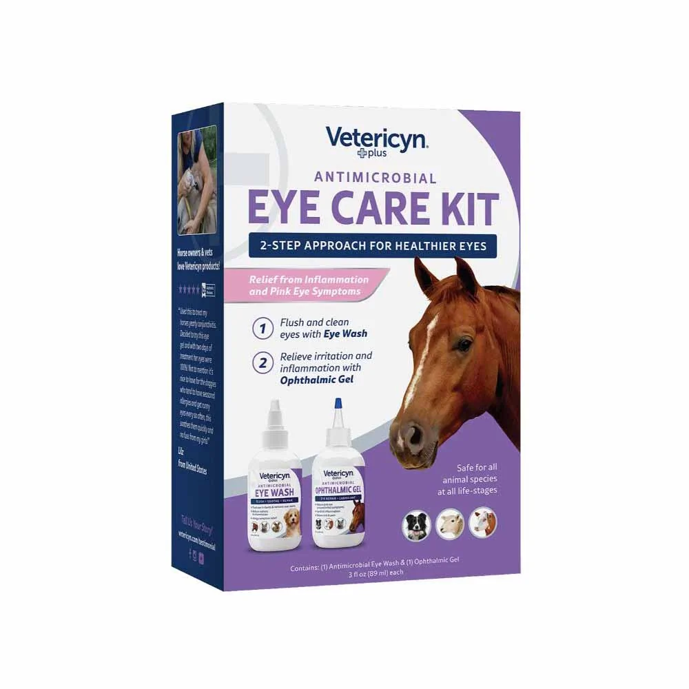 Vetericyn Plus Antimicrobial Eye Care Kit