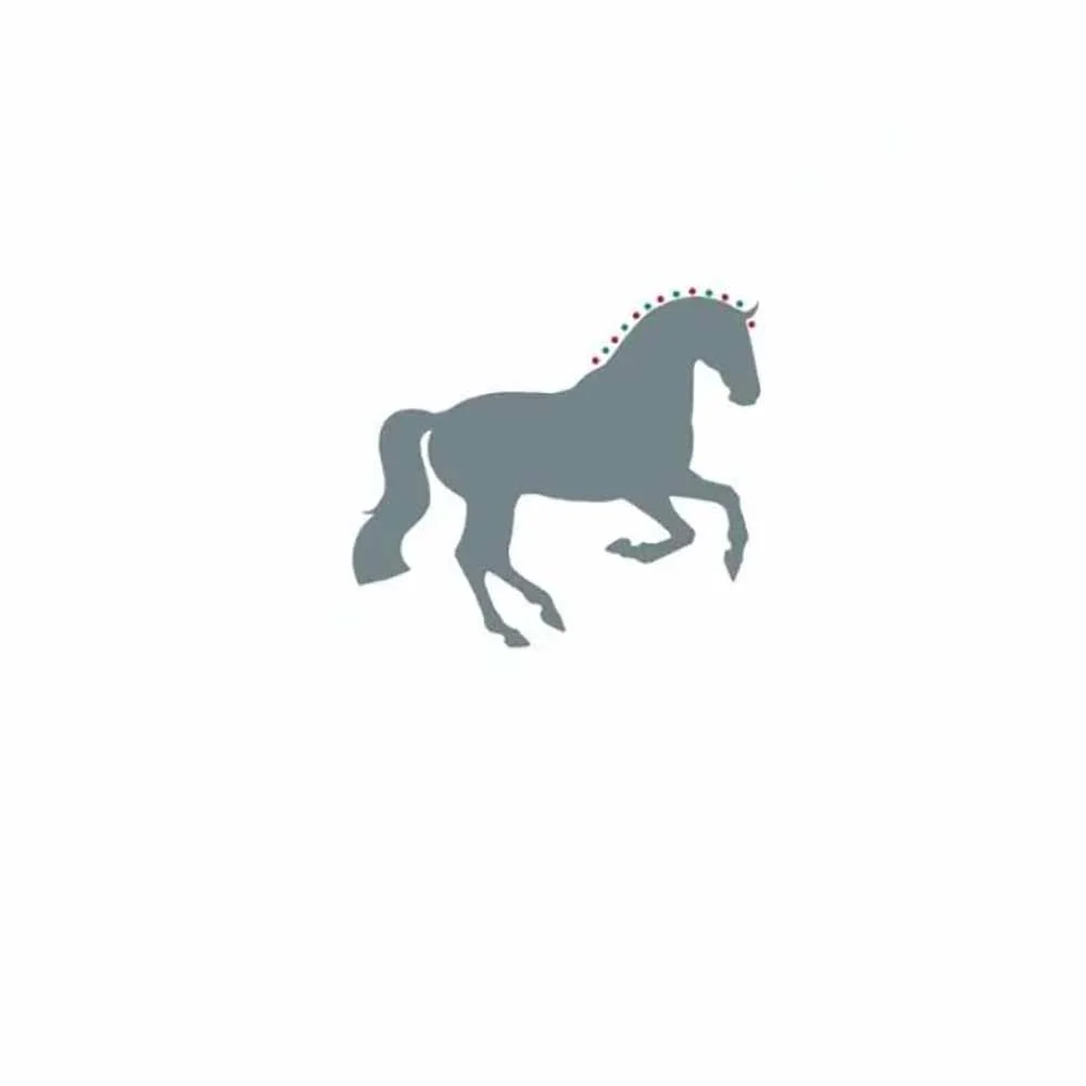 Christmas Card: Dressage