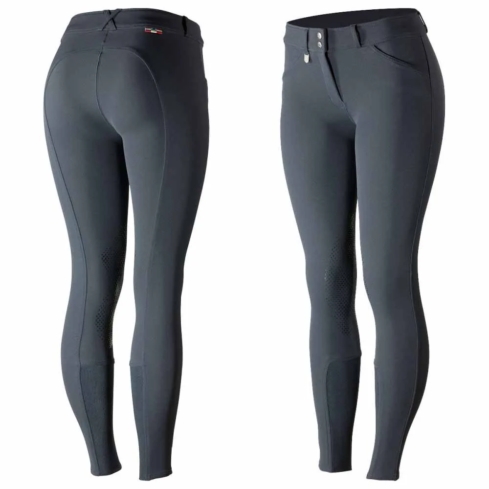 Horze Grand Prix Silicone Knee Patch Breech