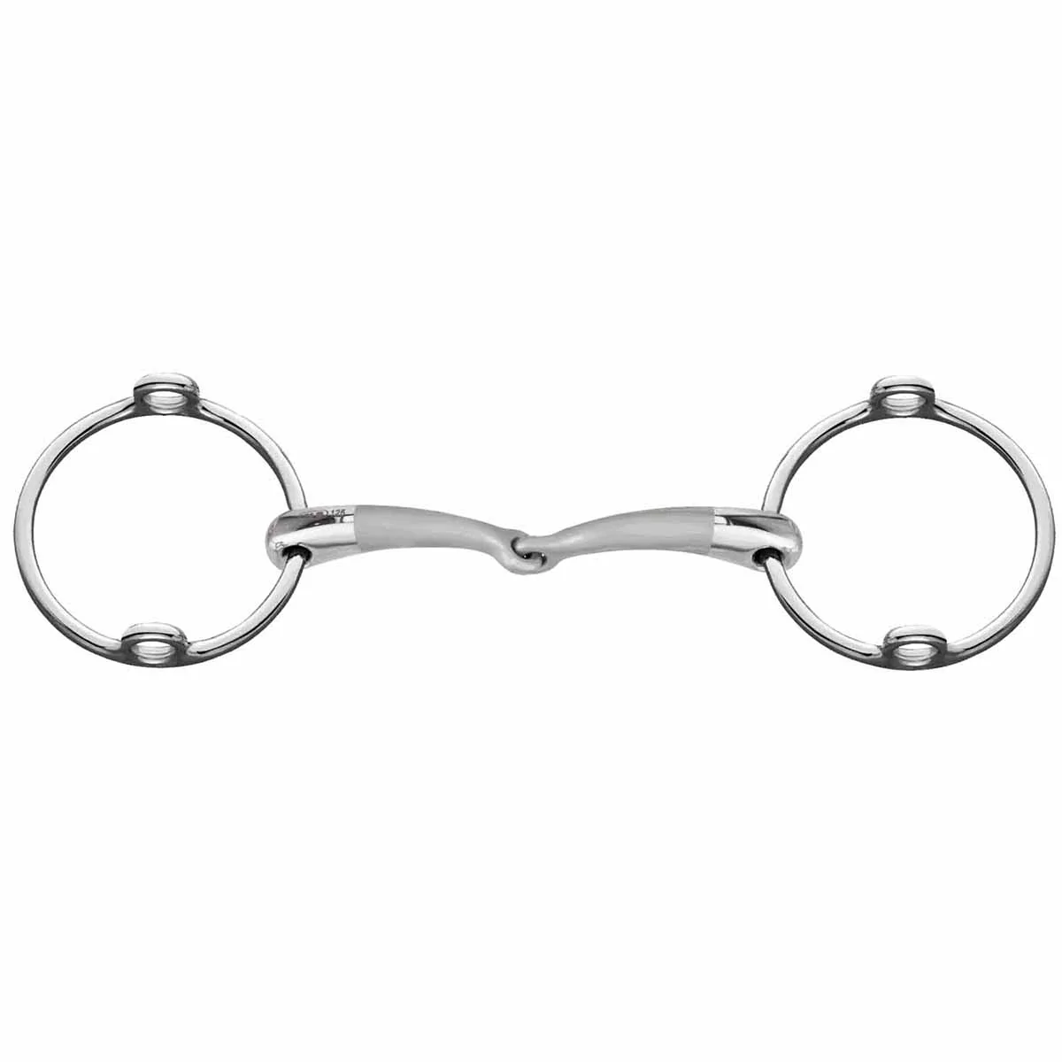 Herm Sprenger SATINOX Single Jointed Loose Ring Gag