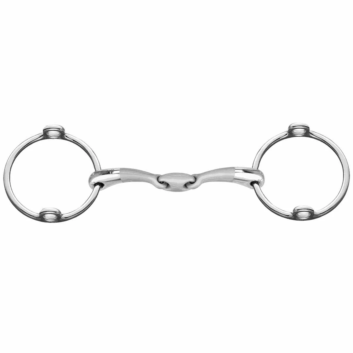 Herm Sprenger SATINOX Double Jointed Loose Ring Gag
